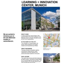 Munich Innovation Center Plans Announced